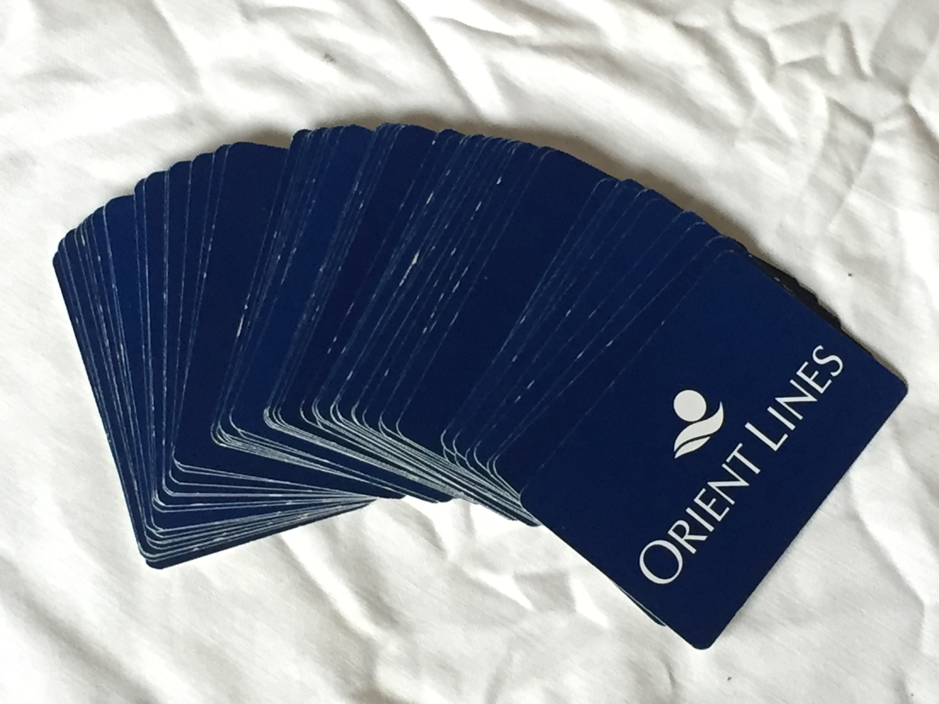 *GREAT CONDITION SET OF PLAYING CARDS FROM THE ORIENT LINE